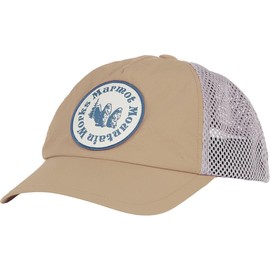 Marmot Unisex Alpine Soft Mesh Trucker Beret Hat, oak light