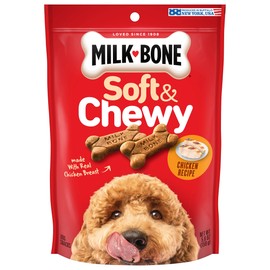 Milk-Bone Soft & Chewy Dog Treats, Chicken, 5.6 Ounce (Pack of 10)