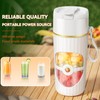 Glass USB-C Portable Blender - 8-Blade Cordless Smoothie Maker &