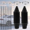 Inner Tie Rod Boot Kit, 8.66x2.36x2.36in Silicone Steering Rack Boot