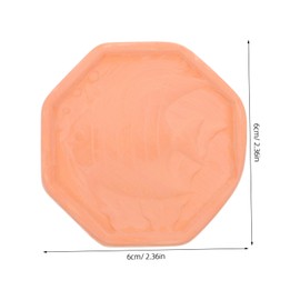 MAGICLULU Terracotta Fish Pattern Sugar Softener Reusable Sugar Disc for Food Storage Jars Nutrient Preserving Keeper