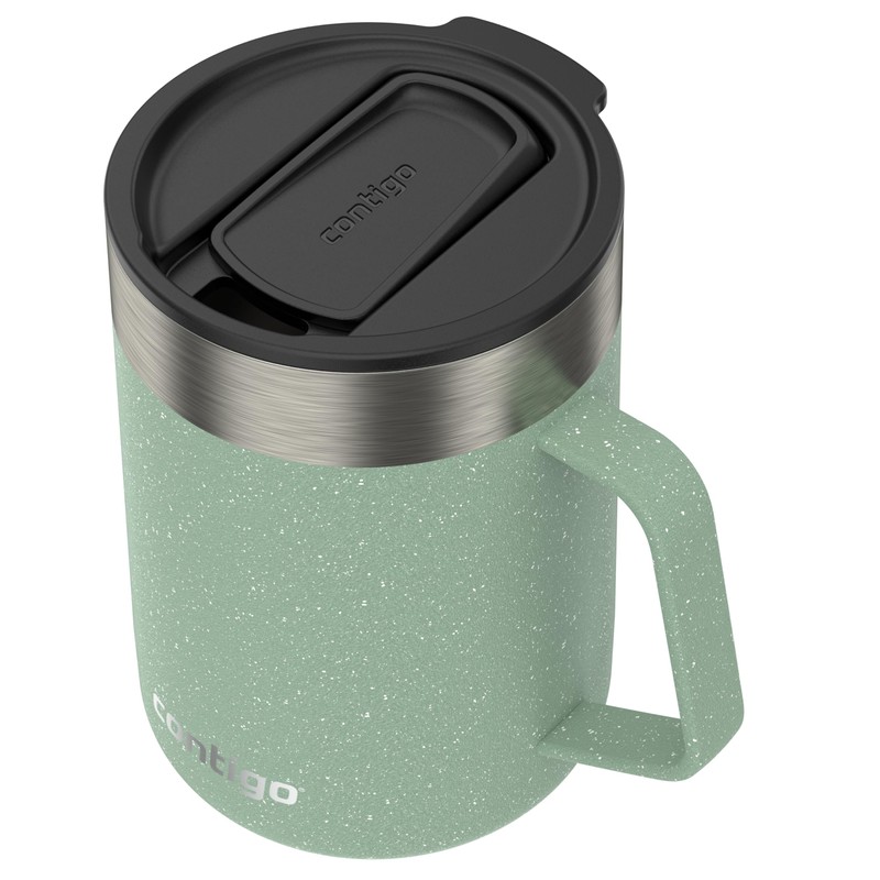 Contigo Streeterville Mug with Handle, 14 oz, Agave Powder Coat