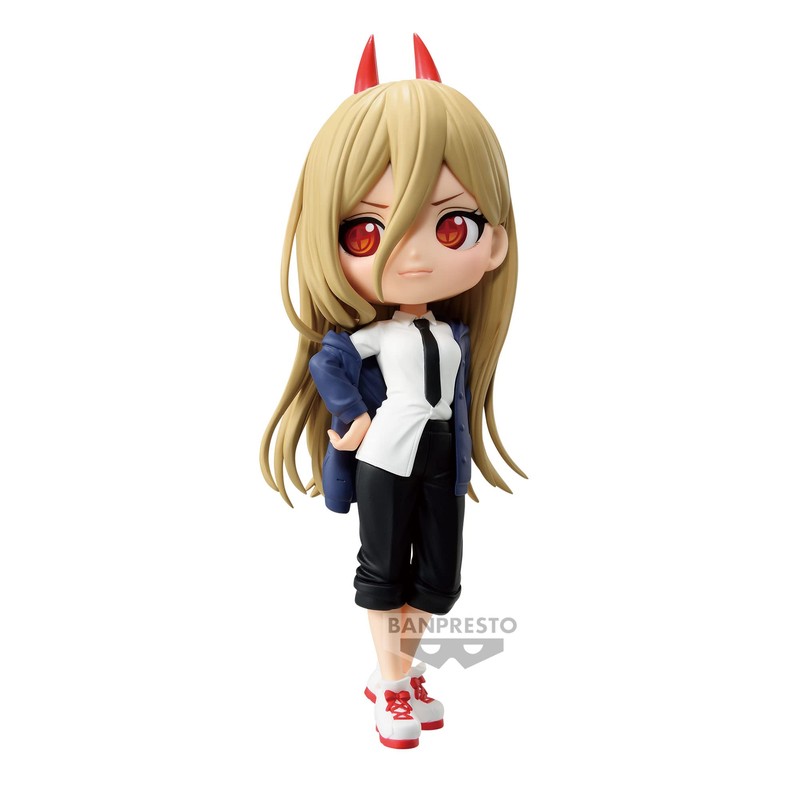 Banpresto 19139 Figura de Acción Chainsaw Man Q Posket Power,