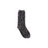 Barefoot Dreams CozyChic Women's Barefoot In The Wild Socks, Graphite/Carbon