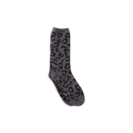 Barefoot Dreams CozyChic Women's Barefoot In The Wild Socks, Graphite/Carbon