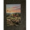 Thomas Kinkade Postcard Peaceful Valley Vineyard