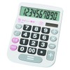 Adesso YD-461 Friendly Calculator, Medium Size, 10 Digits, White