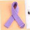GRIRIW 2pcs Light Purple Yoga Resistance Bands Durable Elastic Exercise