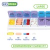 Ezy Dose Weekly AM/PM Pop-Out Pill Planner (Large)