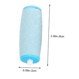 FOMIYES 10pcs Foot Exfoliator Roller Replacement for Dead Skin and Cuticle Removal Ergonomic Design for Home and Salon Use Easy to Install Includes and Colors