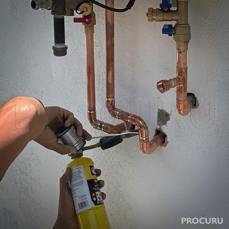 PROCURU Wholesale 100-Pack 1/2" Inch Copper Pipe Cap, Sweat Connection,