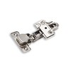 Berta 4-Pack Full Overlay Soft Close Frameless Hinges, 110 Degree