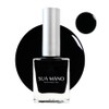 Suamano premium high-gloss glossy manicure nail, 1 piece, 10ml, SM22.Black / 수아마노 프리미엄 고광택 유광 매니큐어 네일, 1개, 10ml, SM22. 블랙