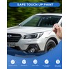 PARTS4EV M1Y Crimson Red Pearl Touch Up Paint Compatible with