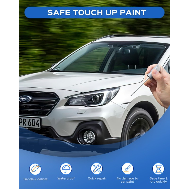 PARTS4EV M1Y Crimson Red Pearl Touch Up Paint Compatible with