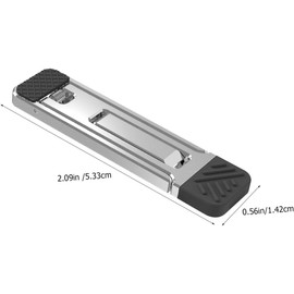 DOITOOL Soporte Plegable para Teléfono Móvil Mini Portátil Ajustable para Escritorio Oficina Hogar 2 Piezas Compacto Y Ligero