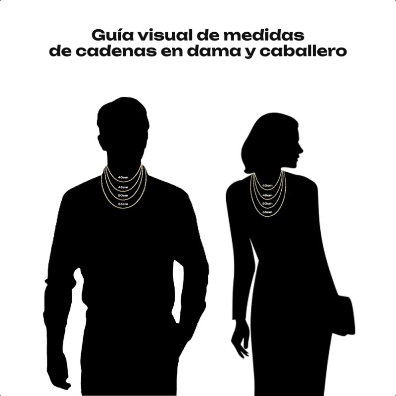 Cadena De Oro 10k Semanario 3 Oros Collar Mujer Gargantilla
