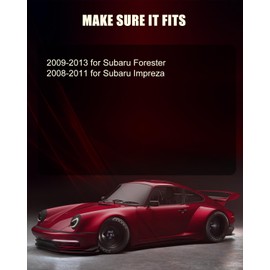 Engine Radiator Cooling Fan Assembly Fit 2008-2011 for Subaru Impreza 2009-2013 for Subaru Forester, A/C Condenser Fan Assembly Passenger Side/RH 674-50439 621-267