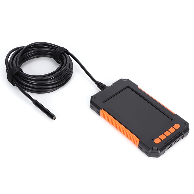4.3in LCD 1080P Handheld Endoscope IP67 8mm Waterproof Borescope Inspection