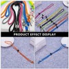 EXCEART Bandana Lanyard Hat Holder Clip Lanyard Neck Strap Straw