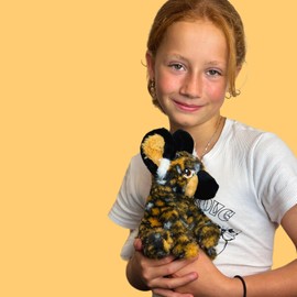 Deluxe Paws Plush Cuddly Soft Eco Toys 100% Recycled (Hunting Dog)