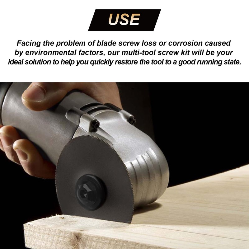 Aulpq Replacement Screw Kit for Sonicrafter Oscillating Multi-Tool RK5100K Through