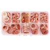 XINTAIHELE Copper Washers Assortment Set Metric Sealing Washers Sump Plug
