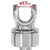 Rise Japan Suction Cup Shower Hook, Strong Adhesion, Angle Adjustment,