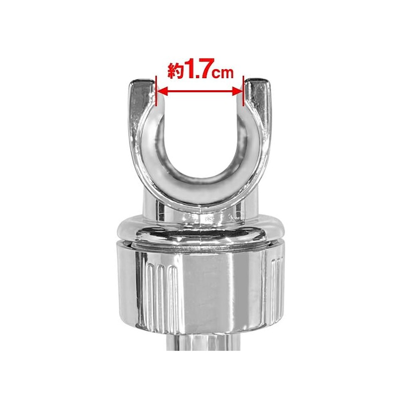 Rise Japan Suction Cup Shower Hook, Strong Adhesion, Angle Adjustment,