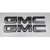 GMC New Front & Rear Emblem Black Kit for 2019