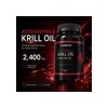 Omega 3 De Krill Con Astaxantina 200 Cápsulas 2400 Mg