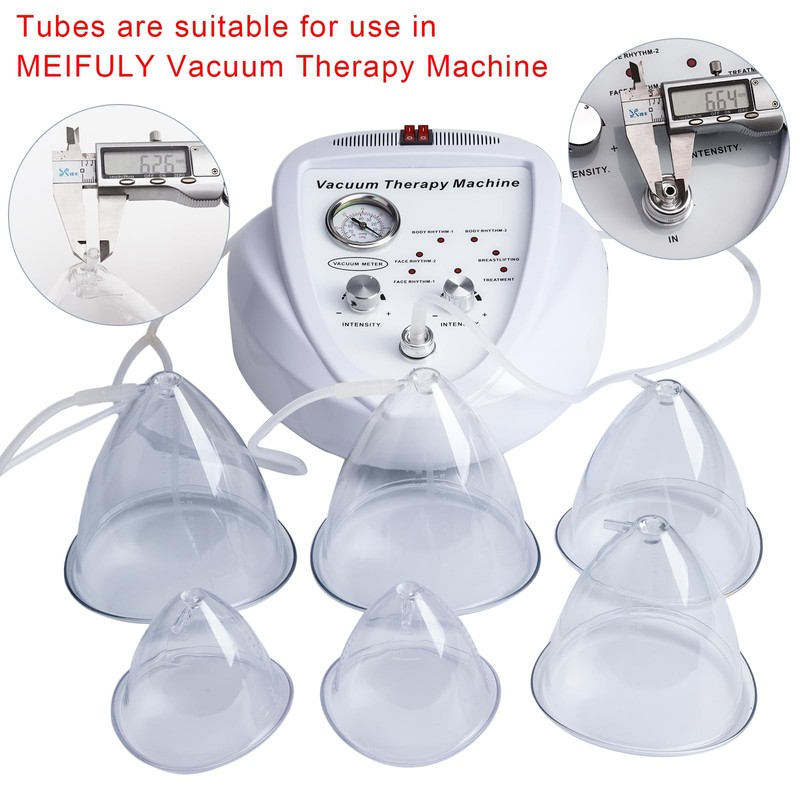Meifuly Vacuum Therapy Machine Accessories, for Large Cups (2100ML 1800ML