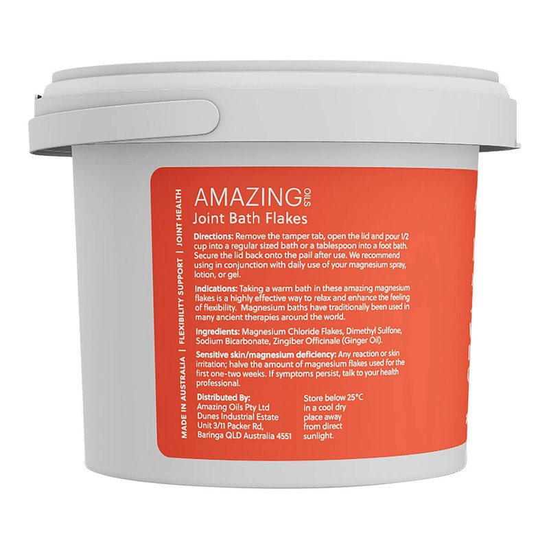 Amazing Oils Magnesium Joint Bath Flakes, 2kg