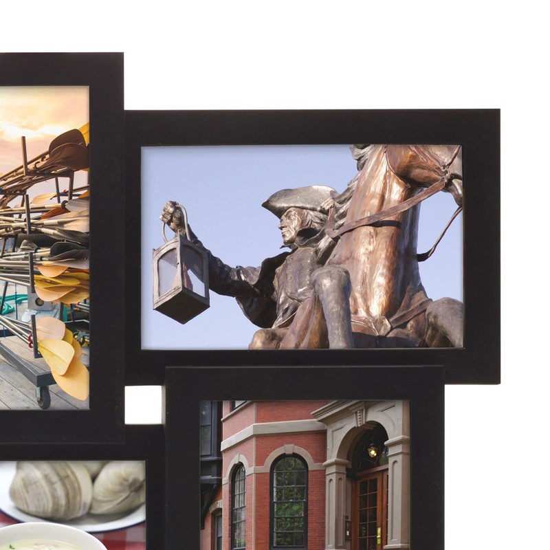 Melannco 12 Opening Collage Frame, Displays 4x6 and Six 6x4