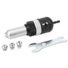 TGR 1/4” Hex Shank Blind Rivet Cordless Drill/Impact Gun Adapter