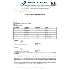 MAAC10 Ursolic Acid 50mg (100 Capsules 3X for 150mg 33-Day Serving) | Sourced from Rosemary Extract | Third-Party Lab Tested | AMPK & Sirtuin Activator