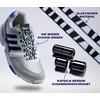 McFly Lace-Up Shoelaces Without Tying in Various Colours (Black, White,