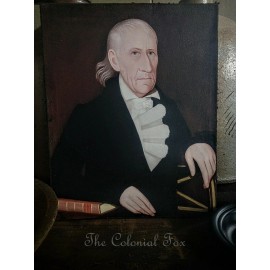 Colonial Reproduction Portraits on 8x10 Canvas Primitive Folk Art Early American