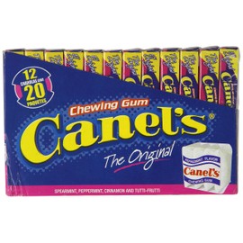 Canel's Assorted Chewing Gum, 20 Count (Pack of 12)