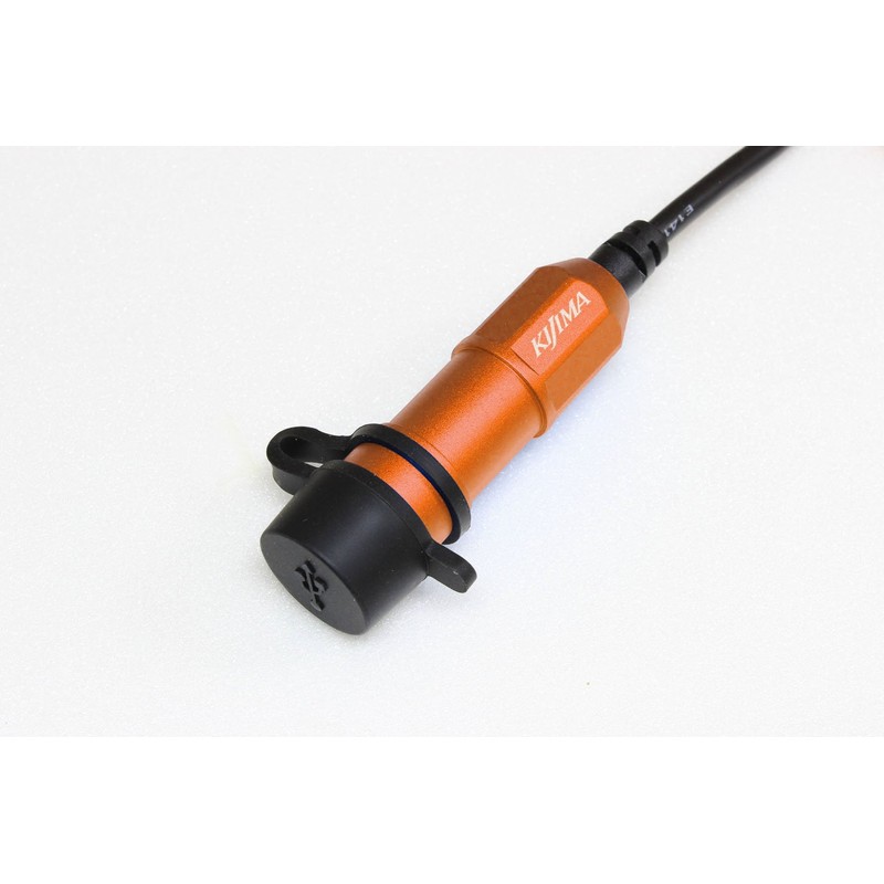 Kijima 304-6235 Motorcycle, Motorcycle Parts, USB Port Kit, MULTILA Charger,