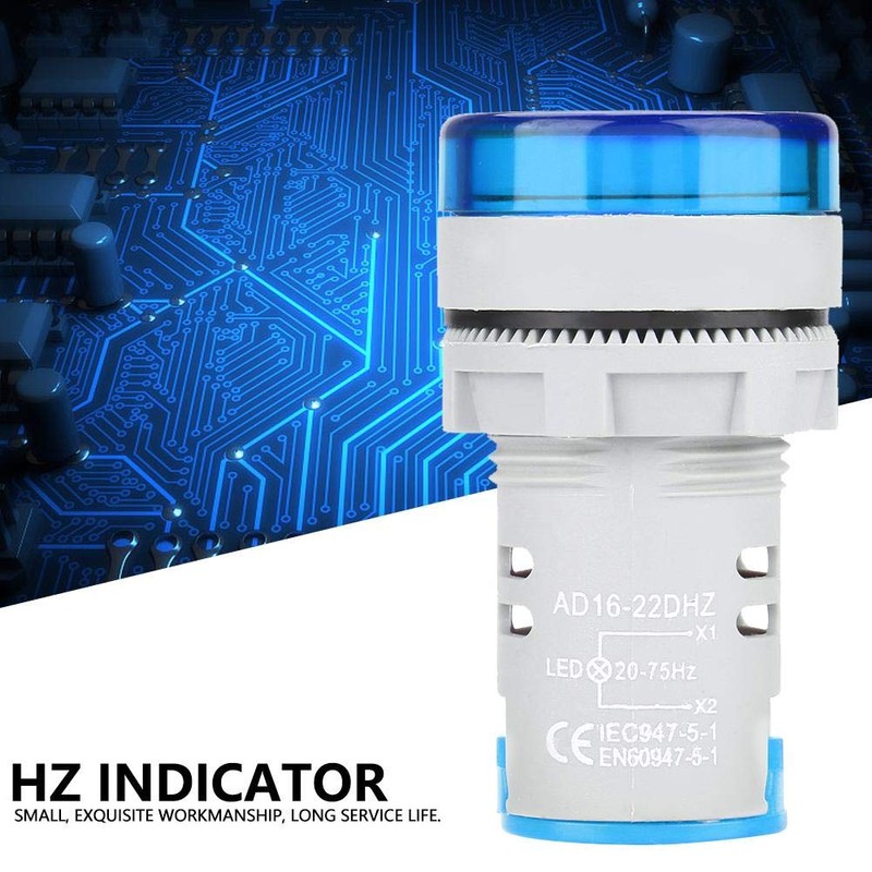 AC Frequency Meter LED Digital Display 20-75 Hz Ac Hz