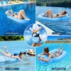 Pool Floats Inflatable Floating Lounger Chair Water Hammock Raft Swimming