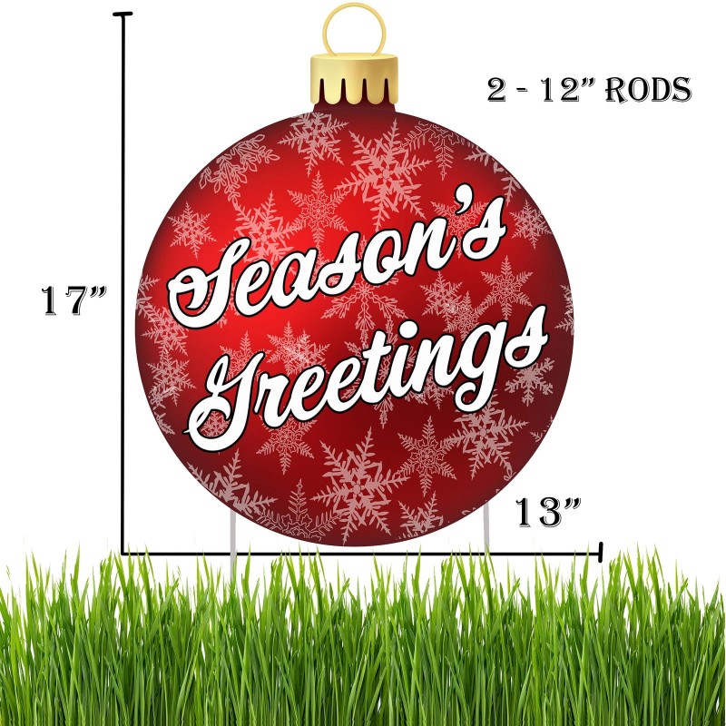 Rogue River Tactical Christmas Classic Yard Sign Home Decor Lawn