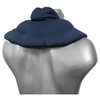 Neck Pillow with Standing Collar in Dark Blue - Neck