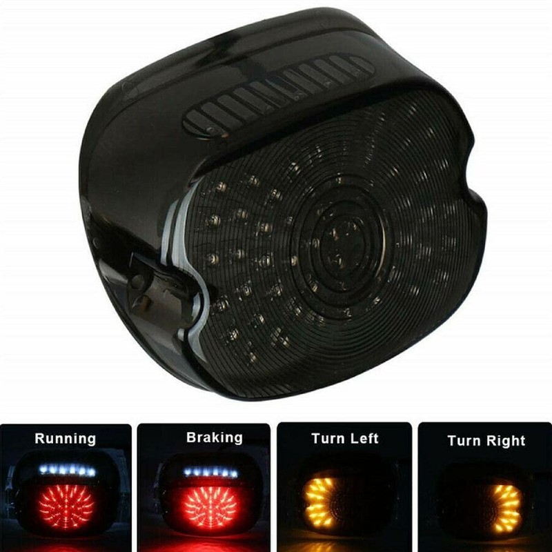 Riloer Harley Dyna Road King Glide Universal Led Rear Brake