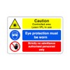 Safety First Display LTD Caution controlled area laser in use