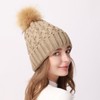 Warm Heating Knitted Hat Electric Soft USB Rechargeable Warming Hat
