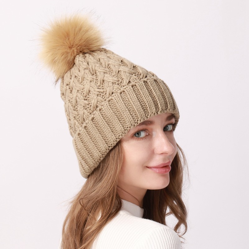 Warm Heating Knitted Hat Electric Soft USB Rechargeable Warming Hat