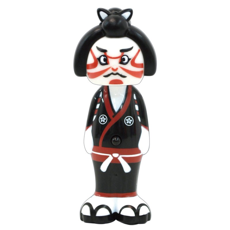 ユーカンパニー バウンスアップ歯ブラシ 歌舞伎 ブラック