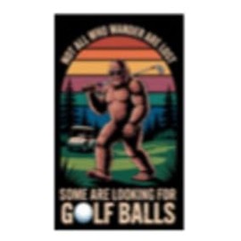 K9King Funny Balls Microfiber Disc Golf Towel - Premium DiscTowel for Bags with Clip Holder - Ideal Golf Accessories for Men and Women - Golf Club Bag Accessories for a Fun Golfing Experience